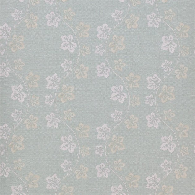 Colefax and Flower 07177/04 Small Design W/Papers Lotta Pale Aqua - tapeta w stylizowany motyw roślinny