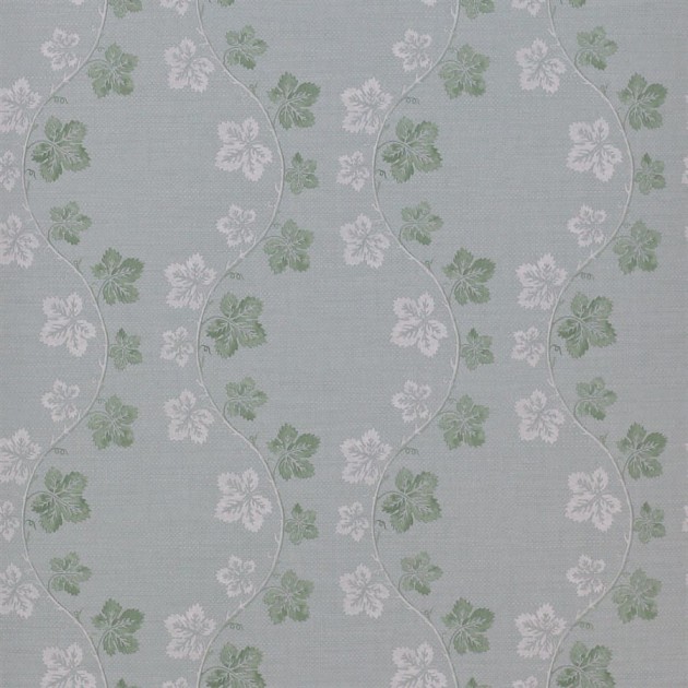 Colefax and Flower 07177/05 Small Design W/Papers Lotta Aqua/Green - tapeta w stylizowany motyw roślinny