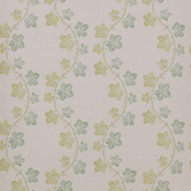 Colefax and Flower 07177/06 Small Design W/Papers Lotta Green - tapeta w stylizowany motyw roślinny