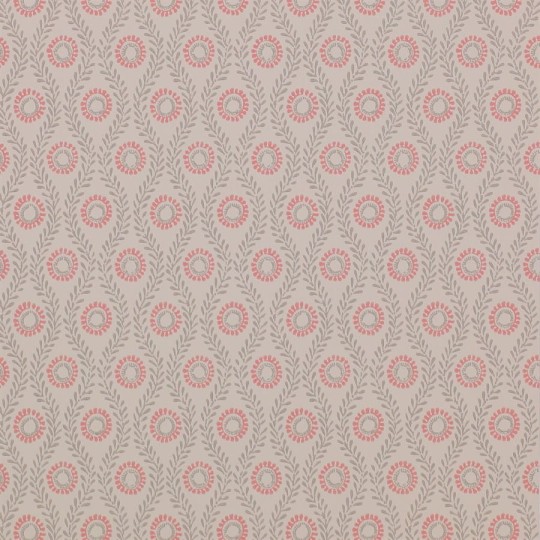 Colefax and Flower 07176/04 Small Design W/Papers Swift Red - tapeta w stylizowany roślinny wzór