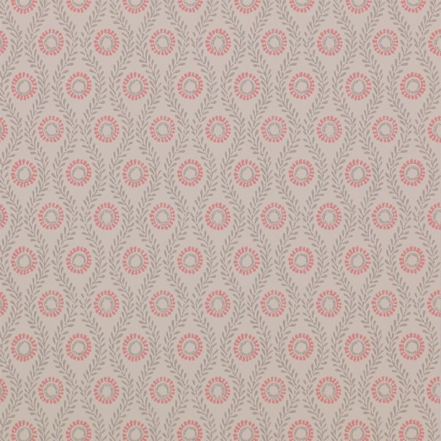 Colefax and Flower 07176/04 Small Design W/Papers Swift Red - tapeta w stylizowany roślinny wzór