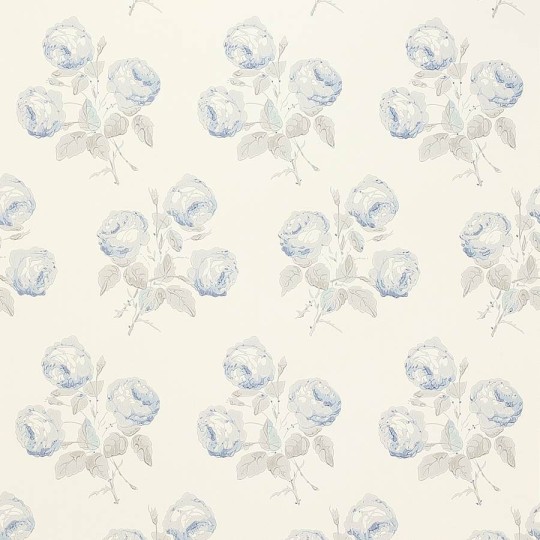 Colefax and Fowler 07401/08 Jardine Florals W/P Bowood Blue/Grey - tapeta w kwiaty