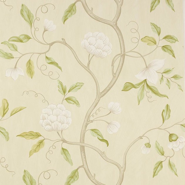 Colefax and Fowler 07949/13 Jardine Florals W/P Snow Tree Ivory - tapeta w kwiaty
