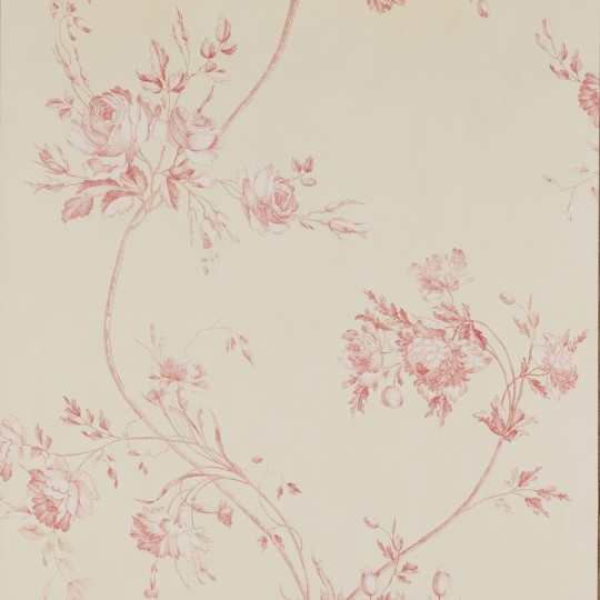 Colefax and Fowler 07957/03 Jardine Florals W/P Darcy Red - tapeta w kwiaty