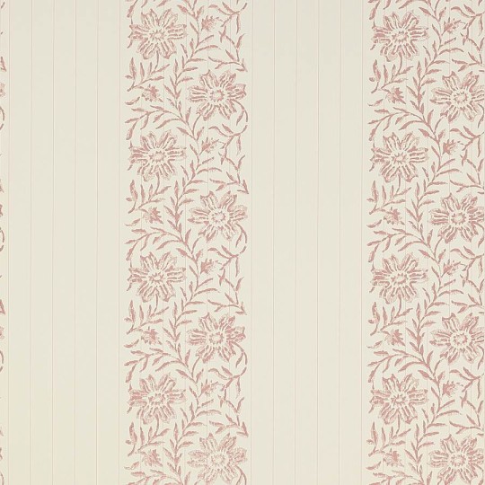 Colefax and Fowler W7001-04 Jardine Florals W/P Alys Pink - tapeta w roślinne paski