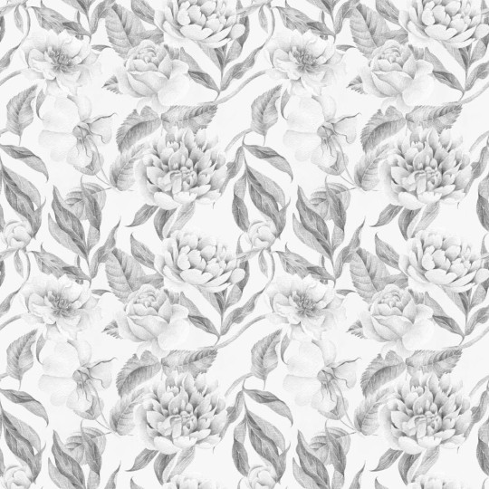 Yokodesign W08 Kwiaty - tapeta roślinna