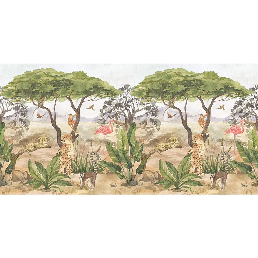 Yokodesign W11 Safari - tapeta dla dzieci w safari