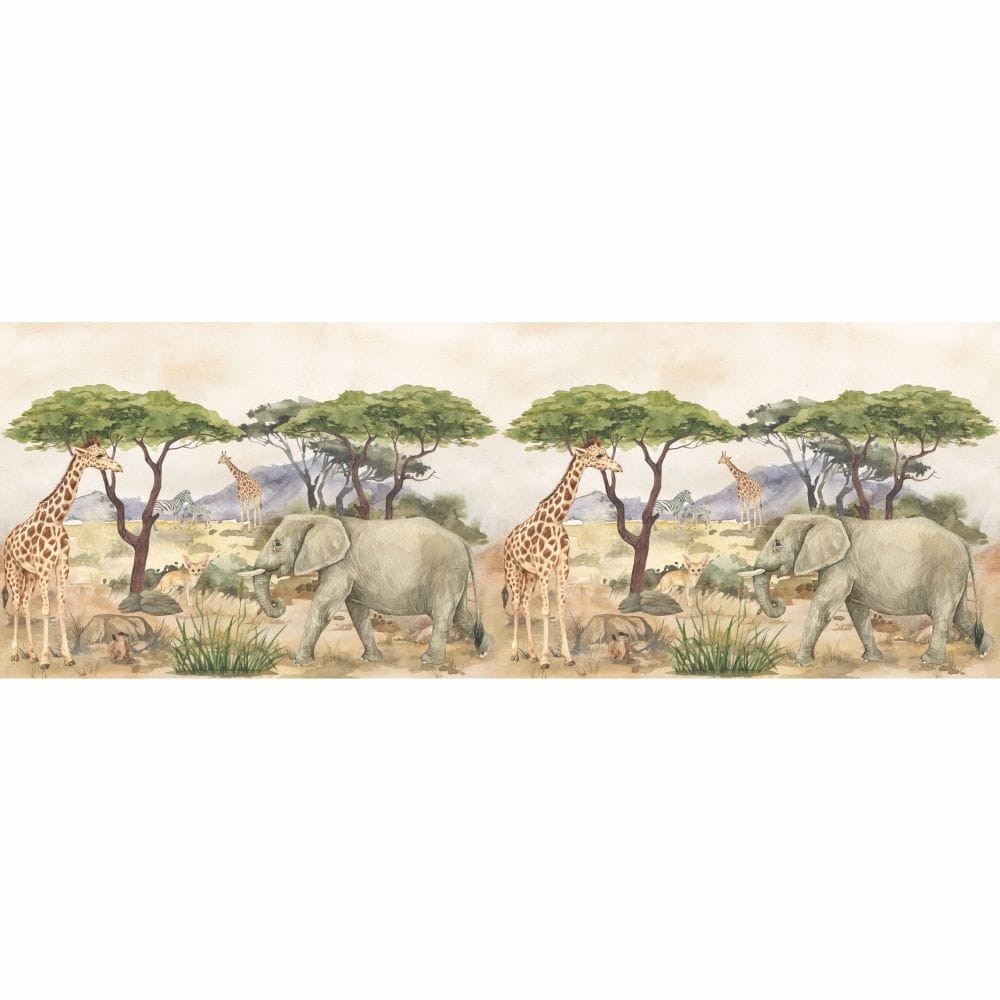 Yokodesign W12 Safari - tapeta dla dzieci w safari