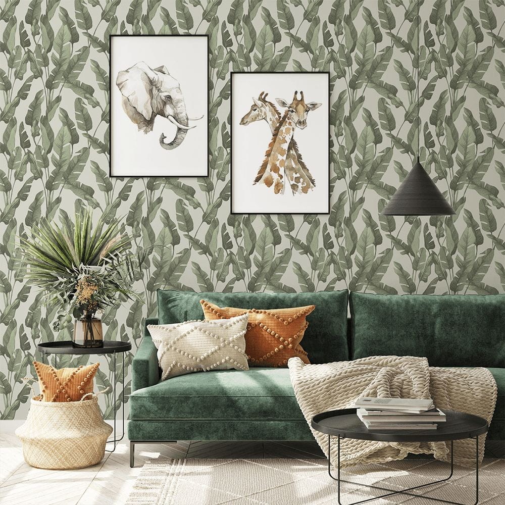 Yokodesign W17 Safari - tapeta w liście