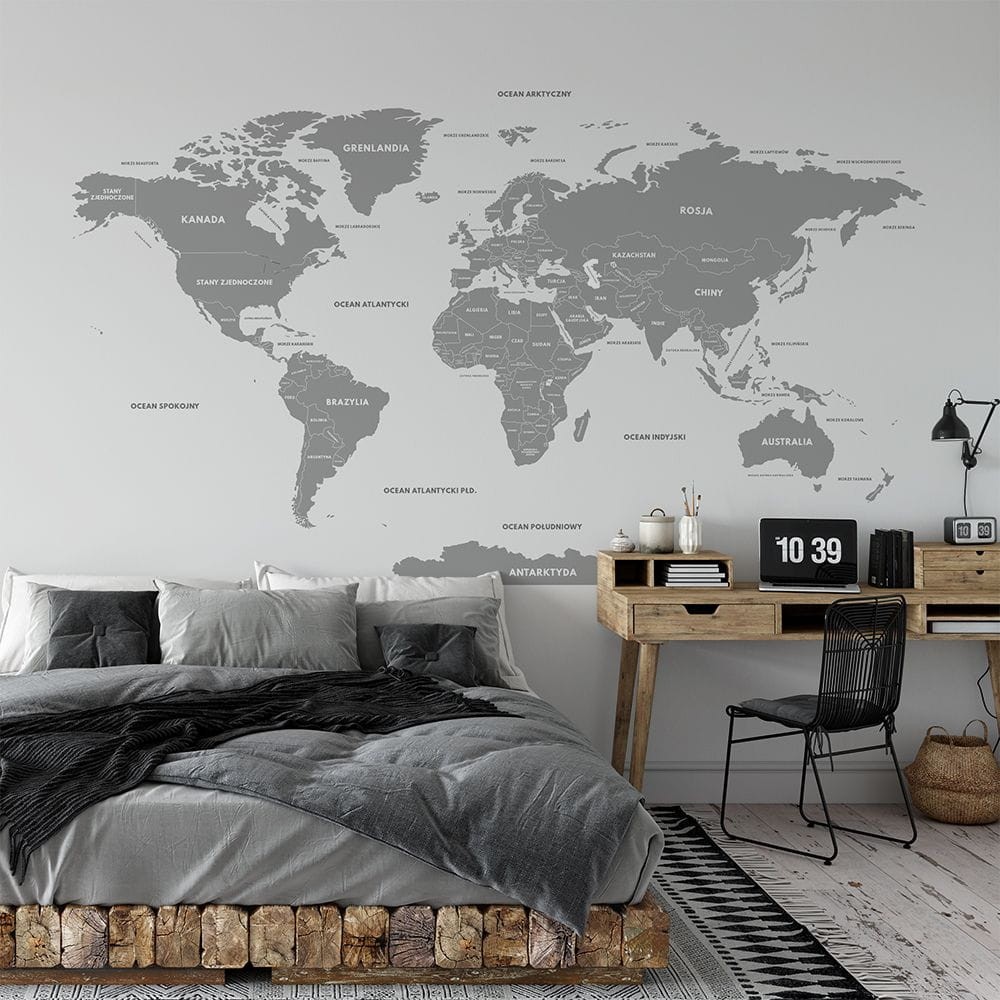 Yokodesign W20 Mapa - tapeta w mapę świata