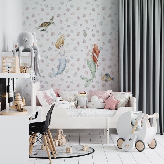 Yokodesign W26 Muszle - tapeta w morski motyw