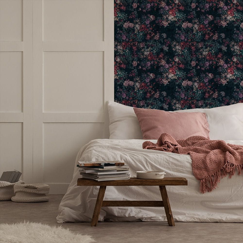 Yokodesign W41 Kwiaty - tapeta bukiety kwiatów