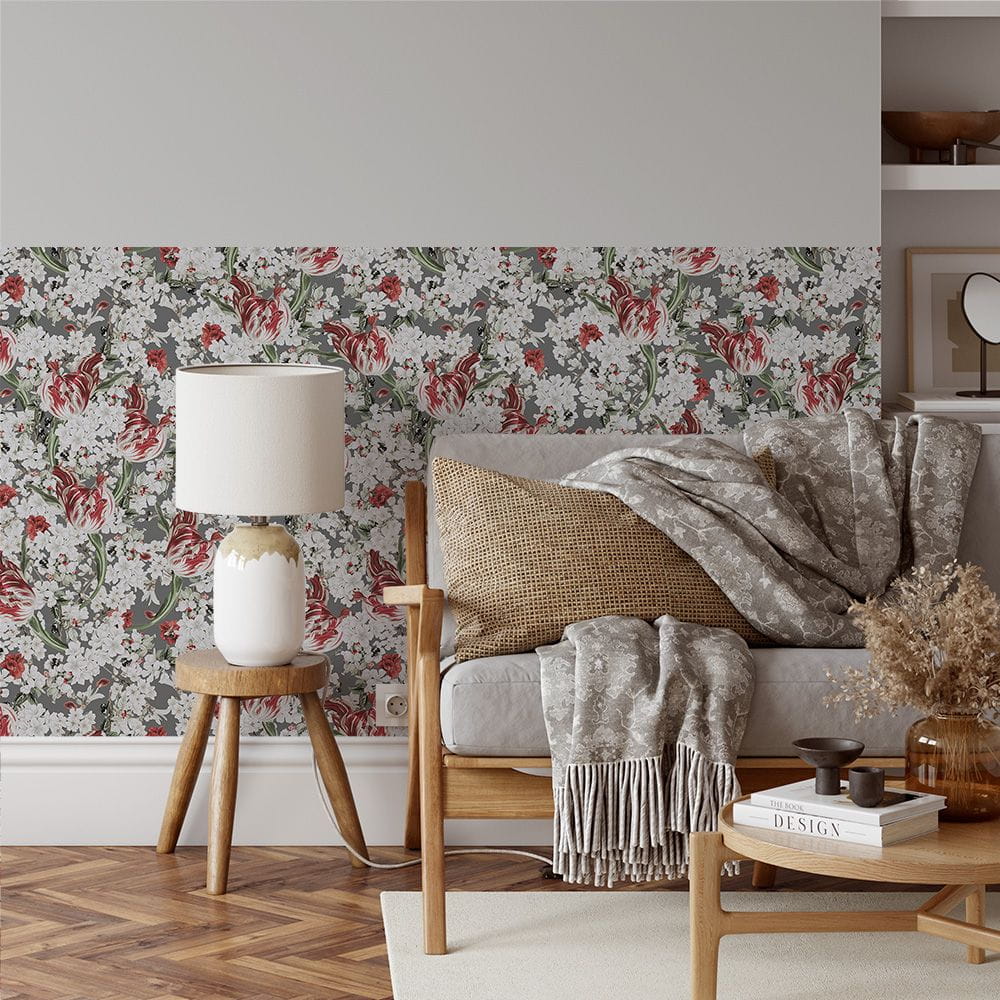 Yokodesign W51 Kwiaty - tapeta roślinna