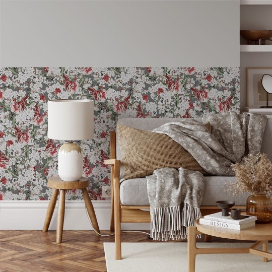 Yokodesign W51 Kwiaty - tapeta roślinna