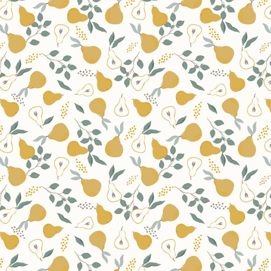 Yokodesign W71 Gruszki - tapeta dla dzieci w owoce