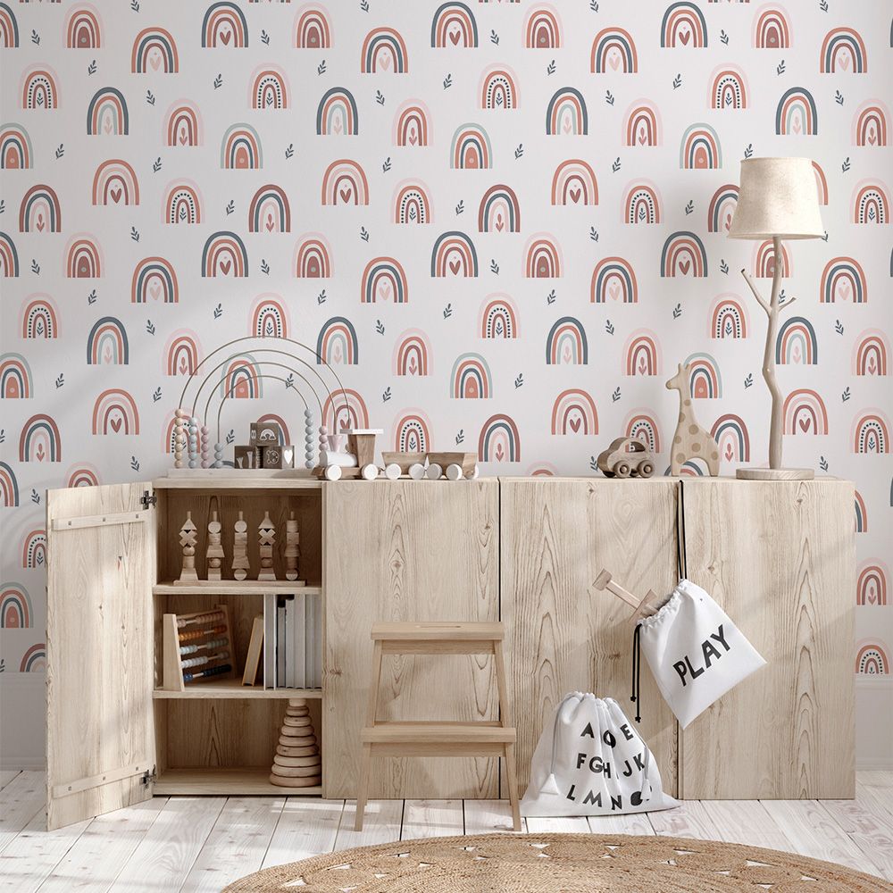 Yokodesign W74 Tęcze - tapeta dla dzieci w tęcze