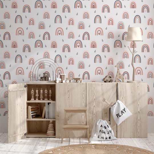 Yokodesign W74 Tęcze - tapeta dla dzieci w tęcze