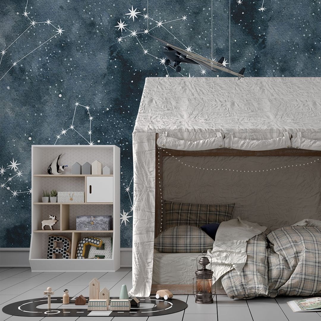 Yokodesign W88 Konstelacje - tapeta w gwiazdy