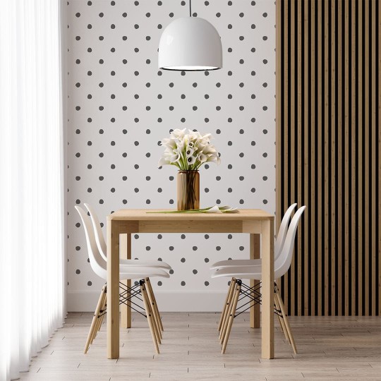 Yokodesign W100 Groszki - tapeta w groszki