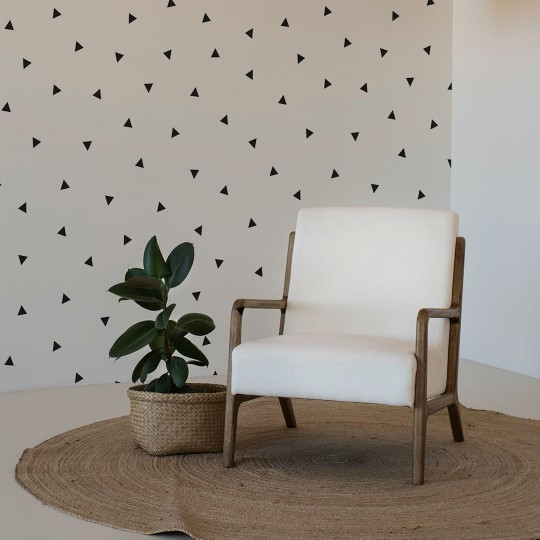 Yokodesign W103 Trójkąty - tapeta w trójkąty