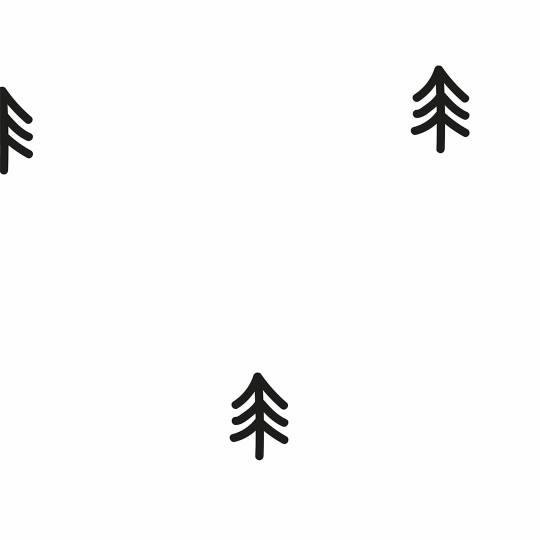 Yokodesign W105 Choinki - tapeta dla dzieci w choinki