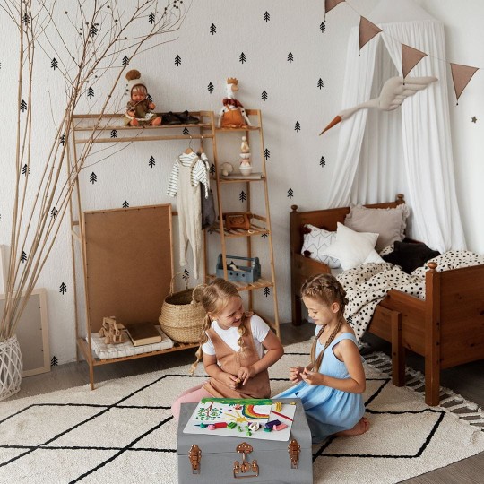 Yokodesign W105 Choinki - tapeta dla dzieci w choinki