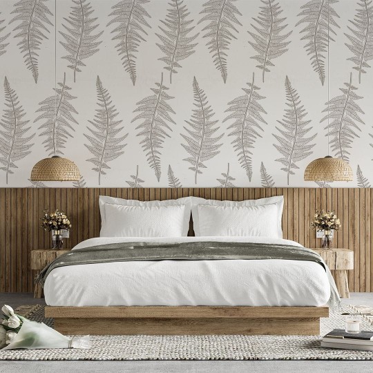 Yokodesign W110 Paprocie - tapeta w liście paproci