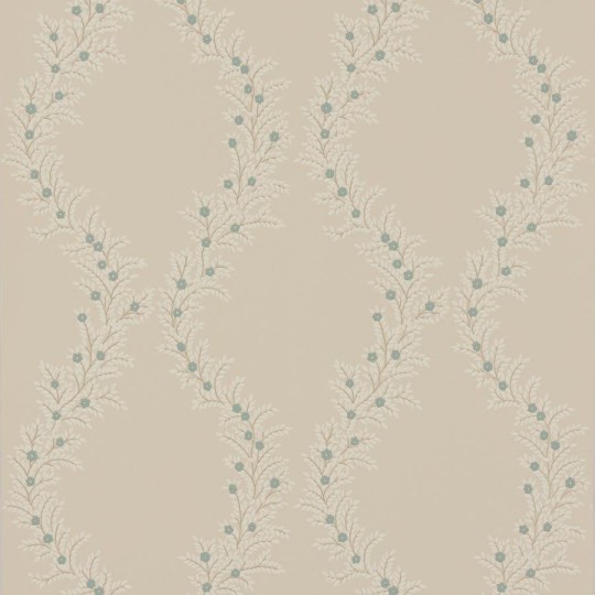 Colefax and Fowler W7019-02 Ashdown Liliana Cream - tapeta w stylizowany motyw roślinny