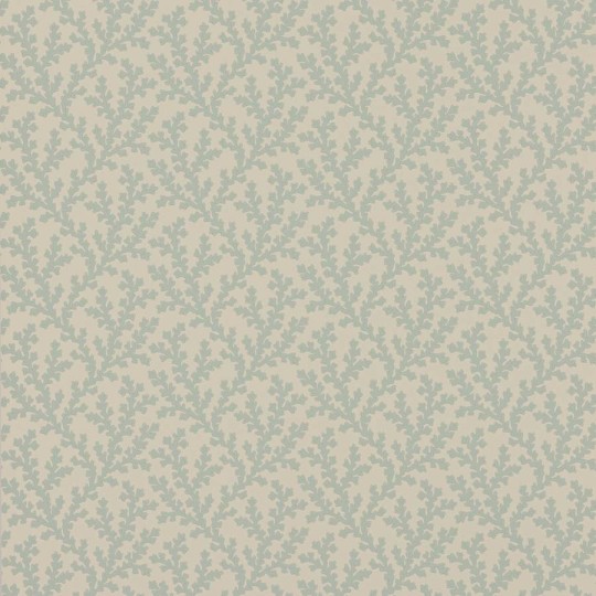 Colefax and Fowler W7020-02 Ashdown Sea Coral Aqua - tapeta w morskie rośliny