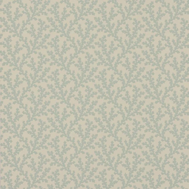 Colefax and Fowler W7020-02 Ashdown Sea Coral Aqua - tapeta w morskie rośliny