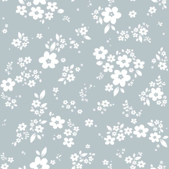 Dekornik DEKO.TAP.447 Lace meadow blue - tapeta łąka kwiatów