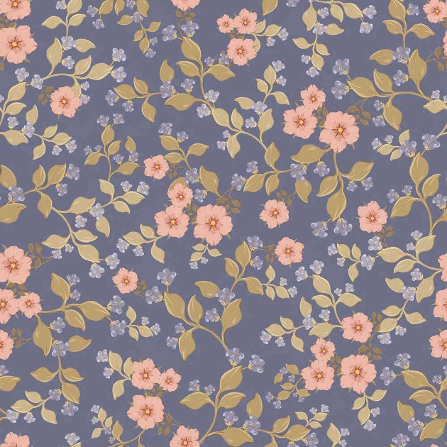 Dekornik DEKO.TAP.450 Antique floral fantasy moon - tapeta w kwiatki