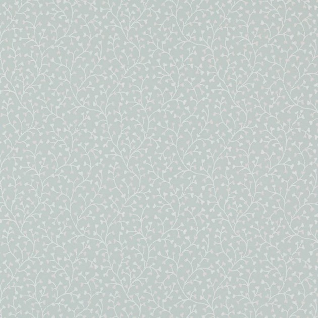Colefax and Flower W7013-01 Small Design W/Papers II Cress Old Blue - tapeta w minimalistyczny motyw roślinny