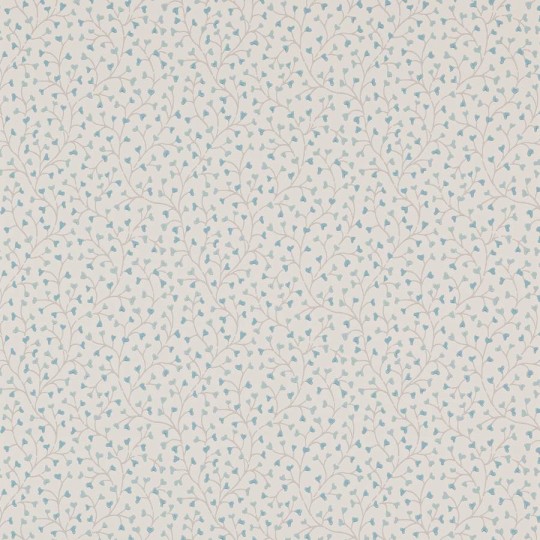 Colefax and Flower W7013-04 Small Design W/Papers II Cress Blue - tapeta w minimalistyczny motyw roślinny