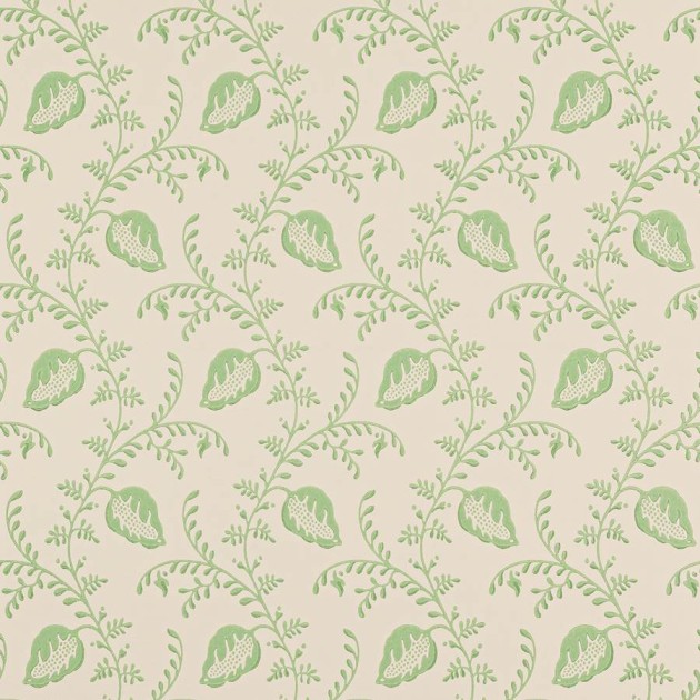 Colefax and Flower W7009-04 Small Design W/Papers II Felicity Green - tapeta w stylizowane liście