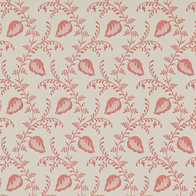 Colefax and Flower W7009-05 Small Design W/Papers II Felicity Red - tapeta w stylizowane liście