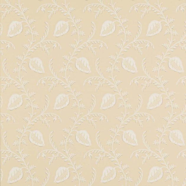 Colefax and Flower W7009-06 Small Design W/Papers II Felicity Yellow - tapeta w stylizowane liście