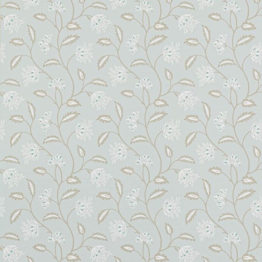 Colefax and Flower W7012-02 Small Design W/Papers II Oterlie Old Blue - tapeta w liście
