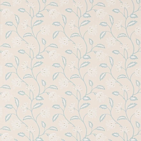 Colefax and Flower W7012-03 Small Design W/Papers II Oterlie Blue - tapeta w liście