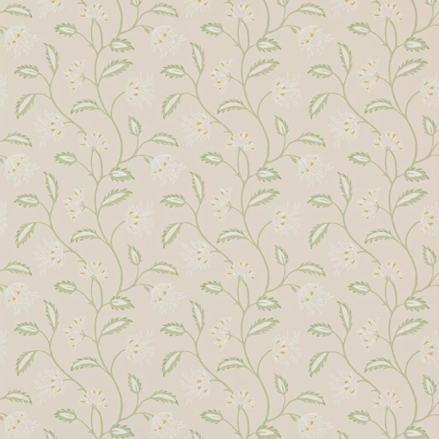 Colefax and Flower W7012-04 Small Design W/Papers II Oterlie Leaf Green - tapeta w liście