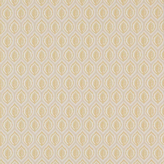 Colefax and Flower W7011-01 Small Design W/Papers II Carrick Yellow - tapeta w stylizowane rośliny
