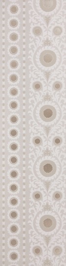Osborne & Little W7904-02 Byzance Samrina Ivory/Gilver - tapeta w motyw suzani