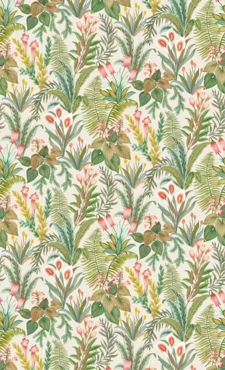 Osborne & Little W7812-04 Rhapsody Calla Lily - tapeta w rośliny wodne