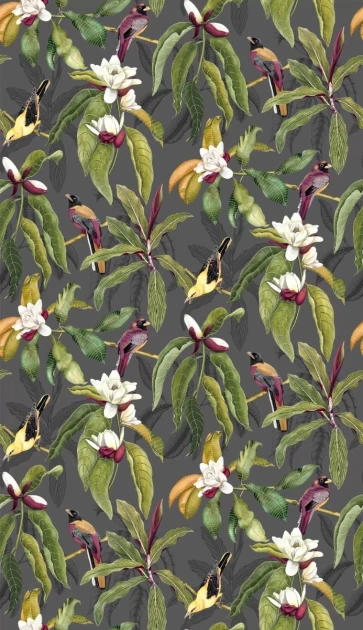 Osborne & Little W7612-01 Empyrea Michelia - tapeta w kwiaty magnoli