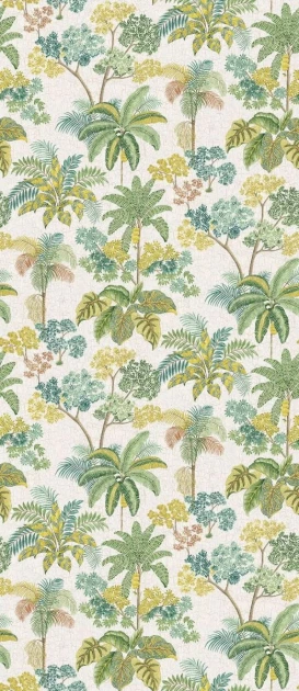 Osborne & Little W7616-01 Empyrea Malabar - tapeta w egzotyczne liście