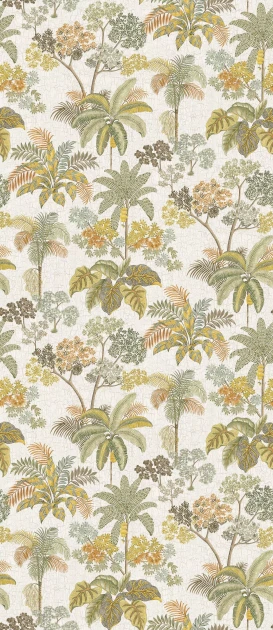 Osborne & Little W7616-02 Empyrea Malabar - tapeta w egzotyczne liście