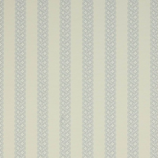 Colefax and Fowler 07185-03 Mallory Stripes Britta Old Blue - tapeta w stylizowane paski roślinne