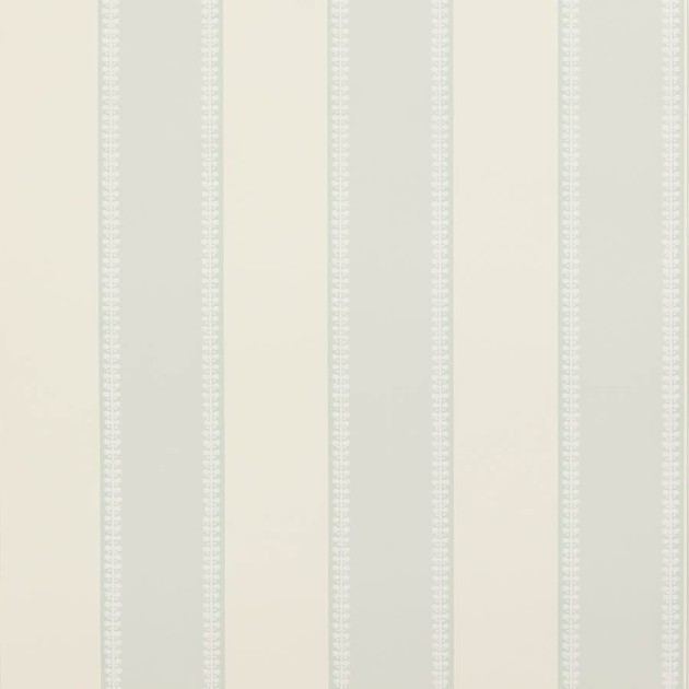 Colefax and Fowler 07189-01 Mallory Stripes Hume Stripe Aqua - tapeta w paski z ozdobnymi krawędziami