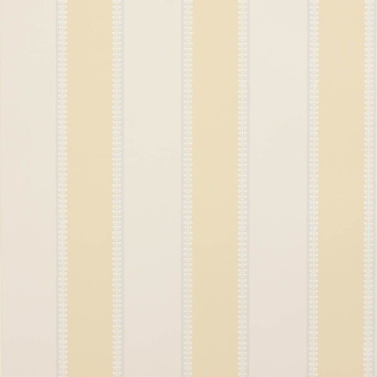 Colefax and Fowler 07189-03 Mallory Stripes Hume Stripe Yellow - tapeta w paski z ozdobnymi krawędziami