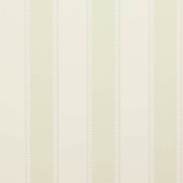 Colefax and Fowler 07189-06 Mallory Stripes Hume Stripe Leaf - tapeta w paski z ozdobnymi krawędziami